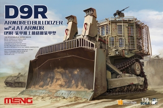 D9R Armored Bulldozer with Slat Armor