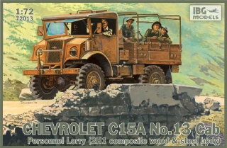 Chevrolet C15A, No.13 Cab Personnel Lorry (2H1 Composite wood & steel body)