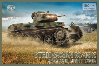 Stridsvagn M/40K Swedish light tank