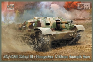 40/43M Zrinyi II - Hungarian 105mm Assault Gun