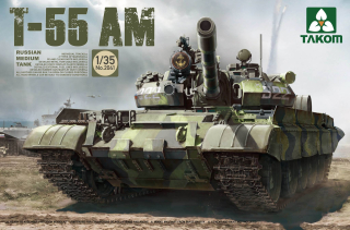 Russian Medium Tank T-55 AM