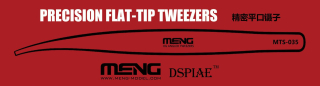 Precision Flat-tip Tweezers / pinzeta s plochým koncom
