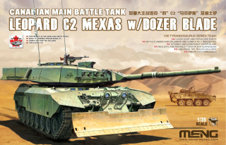 Canadian Main Battle Tank Leopard C2 MEXAS w/Dozer Blade