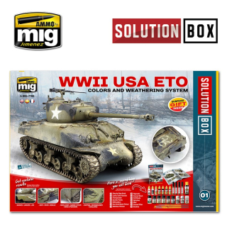 WW II AMERICAN ETO - SOLUTION BOX