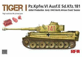 Tiger I Initial Prod. - Early 1943, North African Front / Tunisia